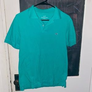 VINEYARD VINES: Turquoise polo